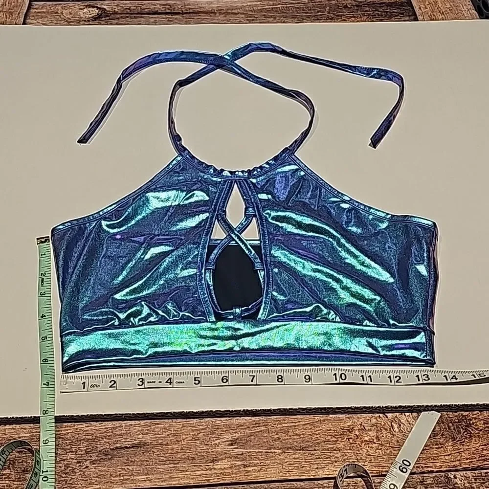 Mermaid costume halter top size large